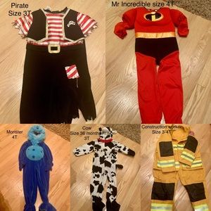 Boys 3T costumes $30 for all